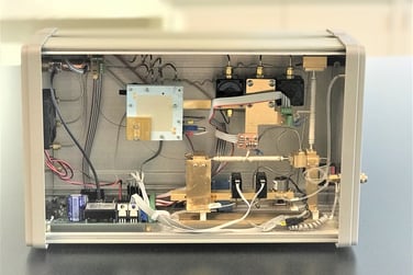 Zebra MiniGC Prototype with LTCC Column Crop